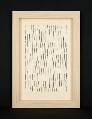 Jan Schoonhoven - Lithografie "VI" - minimalistisches Meisterwerk - hochwertig gerahmt kopen? Bied vanaf 1190!