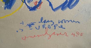 Anton Heyboer - Lady woman with long rope kopen? Bied vanaf 35!