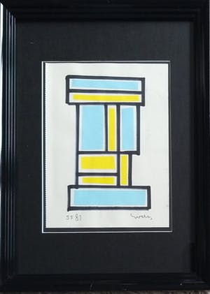 Siep van den Berg - Collage op papier kopen? Bied vanaf 125!