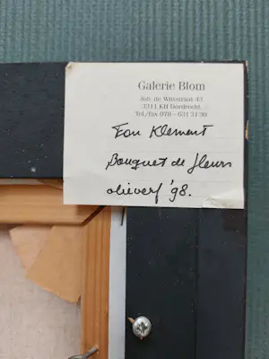 Fon Klement - Bouquet de fleurs, Lorques '98 kopen? Bied vanaf 750!