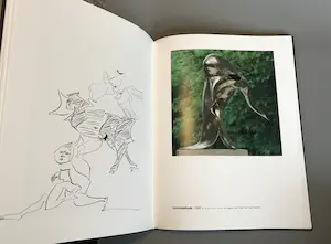 Reinhoud D'Haese - Deegbroodbeeldje + twee gesigneerde boeken kopen? Bied vanaf 495!