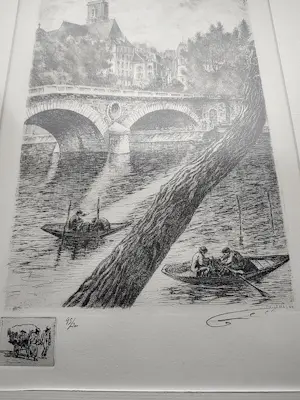 Aime Edmond Dallemagne - Zicht op Parijs kopen? Bied vanaf 50!