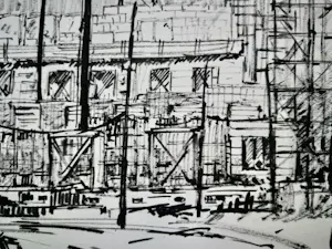 AcheterWim Motz - Tekening "Bouw Overschie"? Enchérissez de 29!