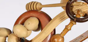 Marcel Warmenhoven - Houten sculptuur / assemblage, Het narrenschip kopen? Bied vanaf 150!