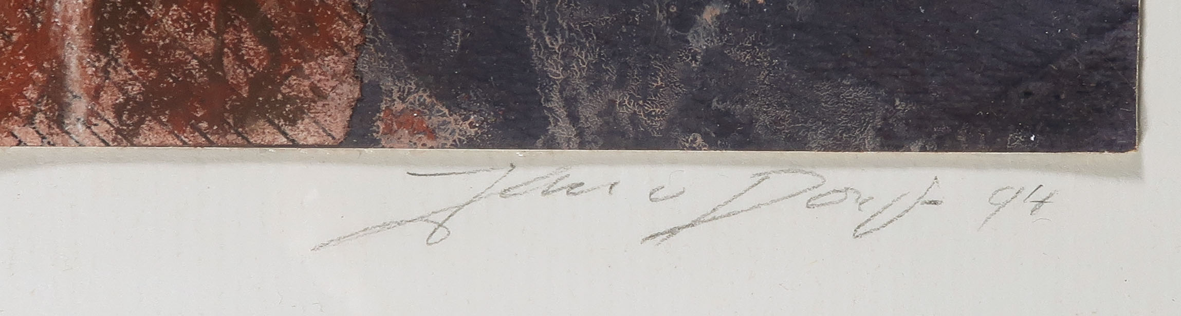 Niet of onleesbaar gesigneerd - Collage, Zonder titel - Ingelijst kopen? Bied vanaf 1!