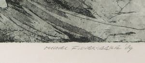 Michel van Overbeeke - Kleurenets, Mountain song IV - Ingelijst kopen? Bied vanaf 1!