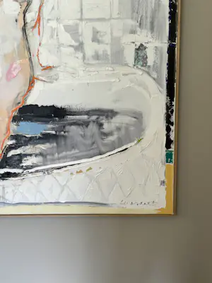 Paul de Lussanet - Naakte vrouw geleund tegen bad kopen? Bied vanaf 899!