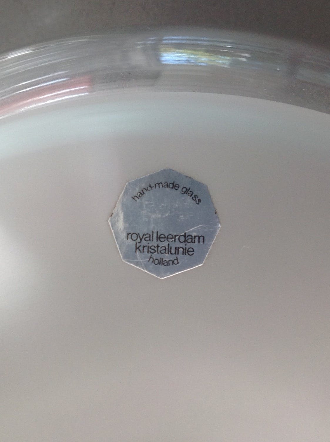 Royal Leerdam - Jacques Boon, koekdoos en bonbonnière van glas kopen? Bied vanaf 15!