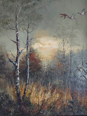 Peter Brouwer - Landschap herfst kopen? Bied vanaf 100!