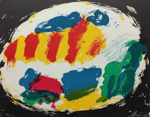 Eugène Brands - Landscape in Daytime. Litho kopen? Bied vanaf 189!