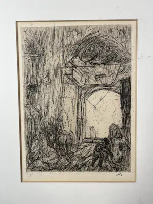 Marius Bauer - De ingang van een bazaar kopen? Bied vanaf 65!