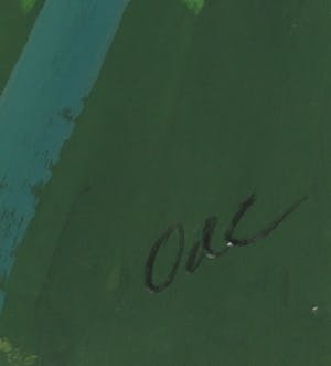 Ferd op de Coul - Gouache, Landschap - Ingelijst kopen? Bied vanaf 1!