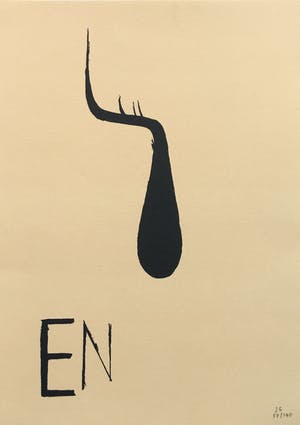 Jan Grosfeld - zeefdruk - zonder titel- 1994 kopen? Bied vanaf 35!