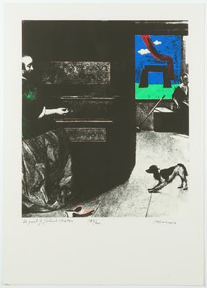 Marius van Beek - Zeefdruk uit de serie Poort van de Zon, De Poort by Gabriel Metsu kopen? Bied vanaf 1!