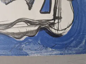 Rein Dool - Grote Kleurenlitho - Kop stukken - 1993 - bep. oplage (100) - nieuwstaat kopen? Bied vanaf 50!