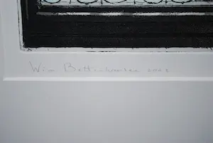 Wim Bettenhausen - Corfu - kleurets - aankoop Galerie Petit - zuurvrije inlijsting - incl boek - kopen? Bied vanaf 80!