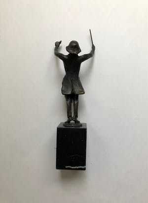 Brons (Onbekend) - Dirigent - Beeld kopen? Bied vanaf 1!