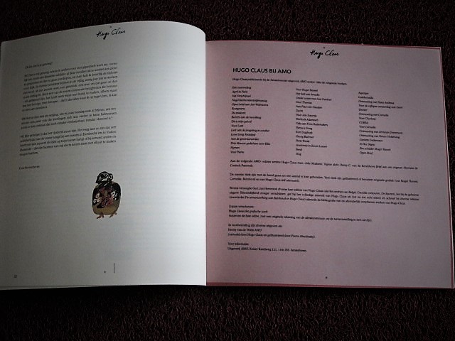 Hugo Claus - Jaski Art Catalogus / Kleuren compositie - gesigneerde zeefdruk 1994 kopen? Bied vanaf 1!