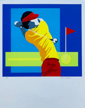 Huub Lepelaar - Golfer III kaufen? Bieten Sie von 55!