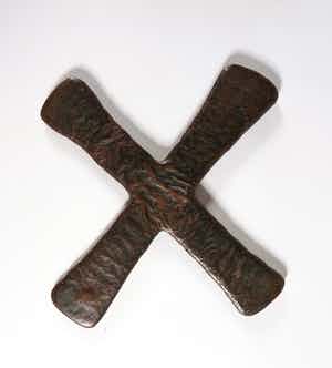 Brons (Onbekend) - Bronzen kruis verkocht voor € 1!