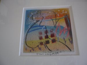 Frank Lengvenius - Zeefdruk. Titel, "Live I". kopen? Bied vanaf 35!