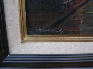 Jan Hermanus Melcher Tilmes - Stadsgezicht Amsterdam kopen? Bied vanaf 50!