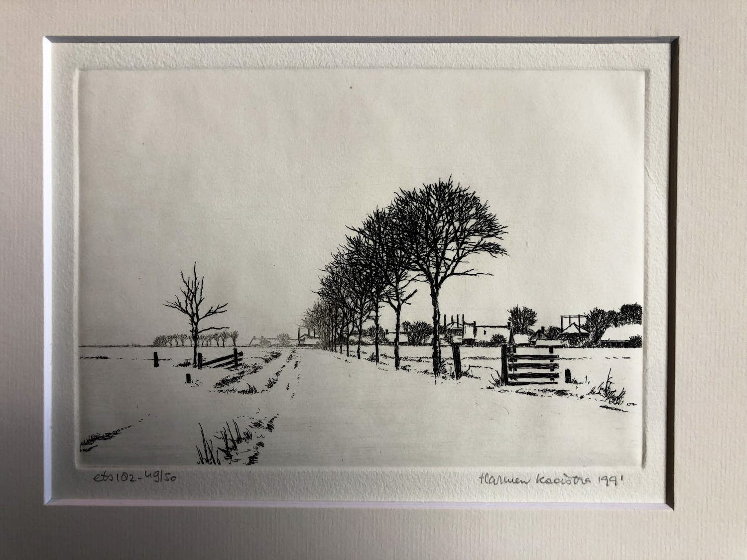 Harmen Kooistra - Winterlandschap kopen? Bied vanaf 29!