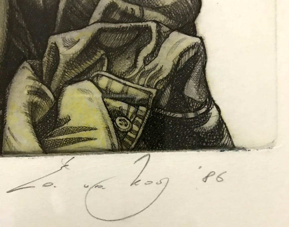 Ed van der Kooy - Lithografie kopen? Bied vanaf 25!