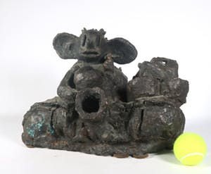 Chris Baaten - Bronzen beeld, Liefdespaar met uitzicht kopen? Bied vanaf 450!