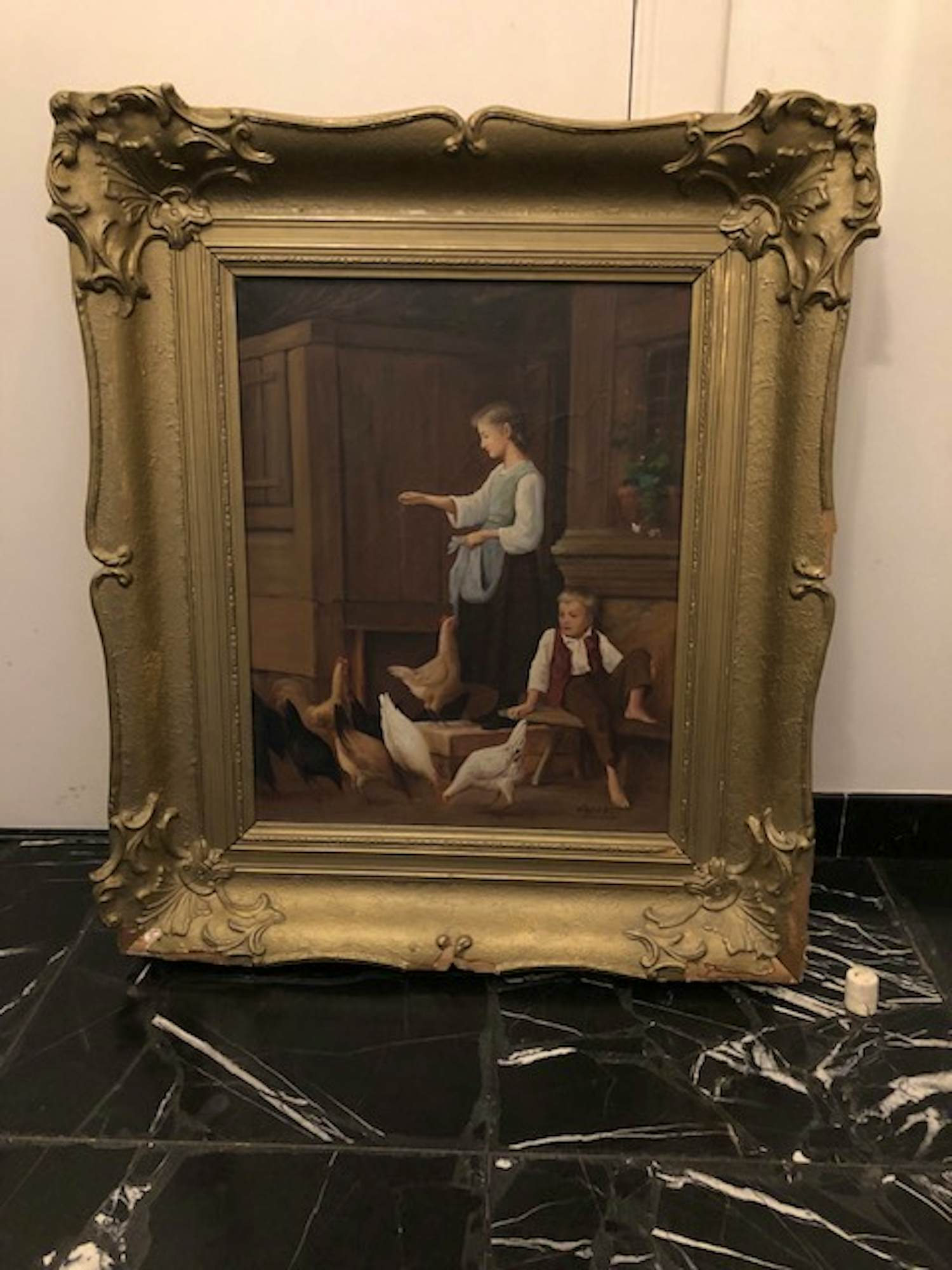 Emiel Decraene - Het voederen van de kippen kopen? Bied vanaf 25!