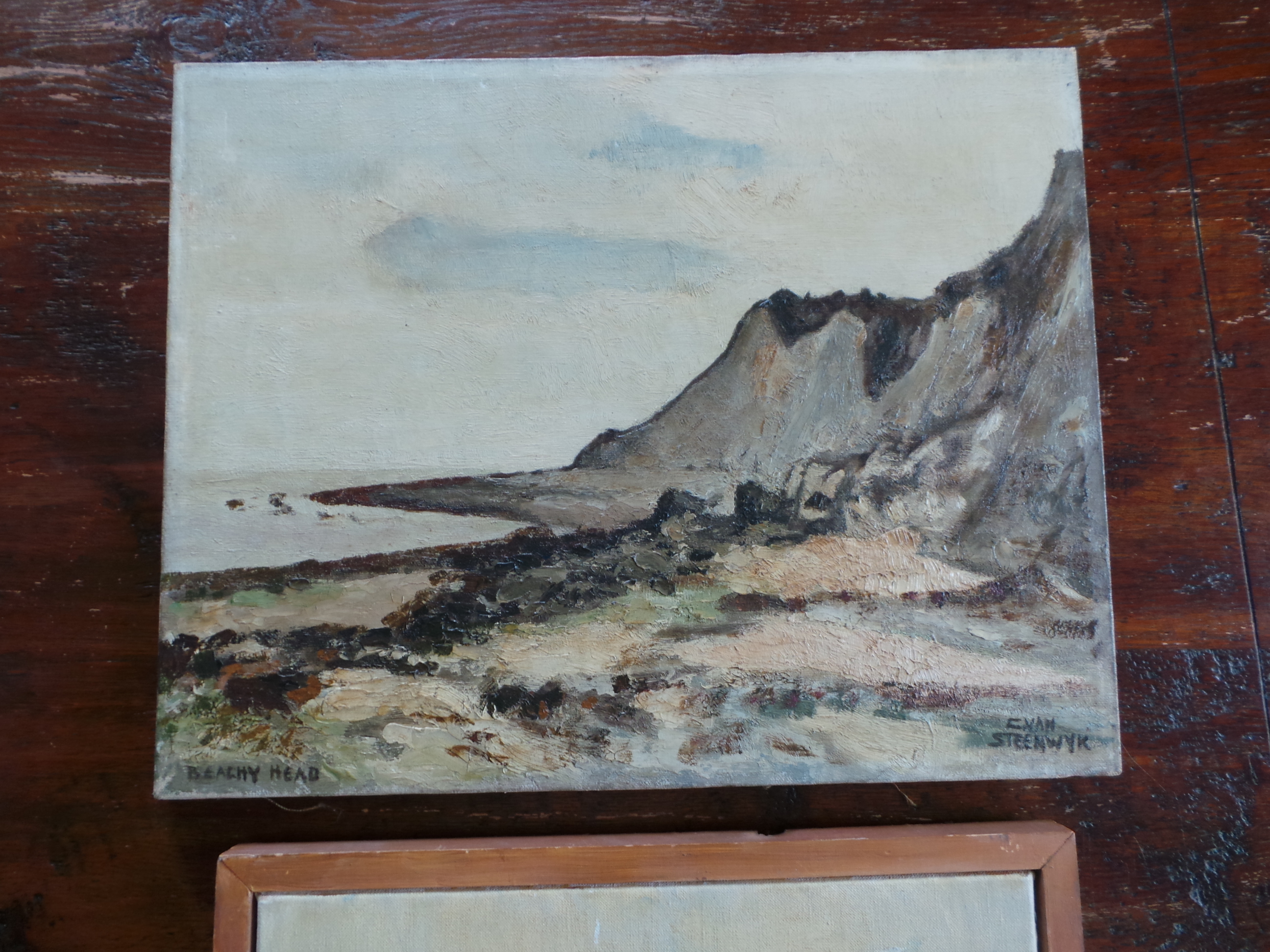 Niet of onleesbaar gesigneerd - Twee landschap kopen? Bied vanaf 1!