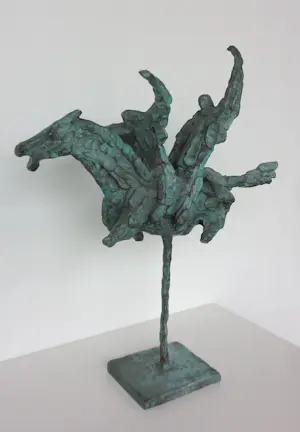 Hans Blank - Paardrijders (Brons) kopen? Bied vanaf 450!