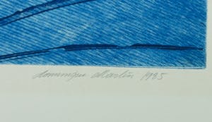 Dominique-Pierrette Martin - Ets en aquatint, Flotter au gré du vent kopen? Bied vanaf 1!