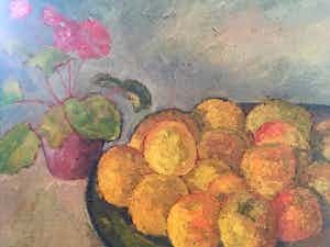 Jan van Herwijnen - Fruit en vaas verkocht voor € 600!