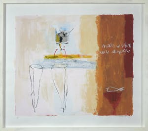 Anna Verrijt - Zeefdruk, Zonder titel - Ingelijst kopen? Bied vanaf 1!