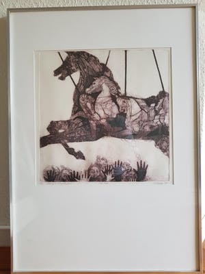 Ton Diekstra - Visie op 'n carrouselpaard kopen? Bied vanaf 75!