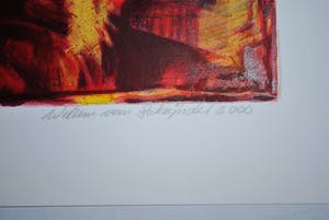 Willem van Scheijndel - grote zeefdruk - Going to the ball kopen? Bied vanaf 65!