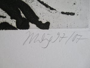 Max Uhlig - Ets "Männlicher Kopf Gr." kopen? Bied vanaf 120!