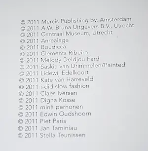 Dick Bruna - All about his work 2003: over zijn gehele oeuvre & Nijntje in de mode kopen? Bied vanaf 120!