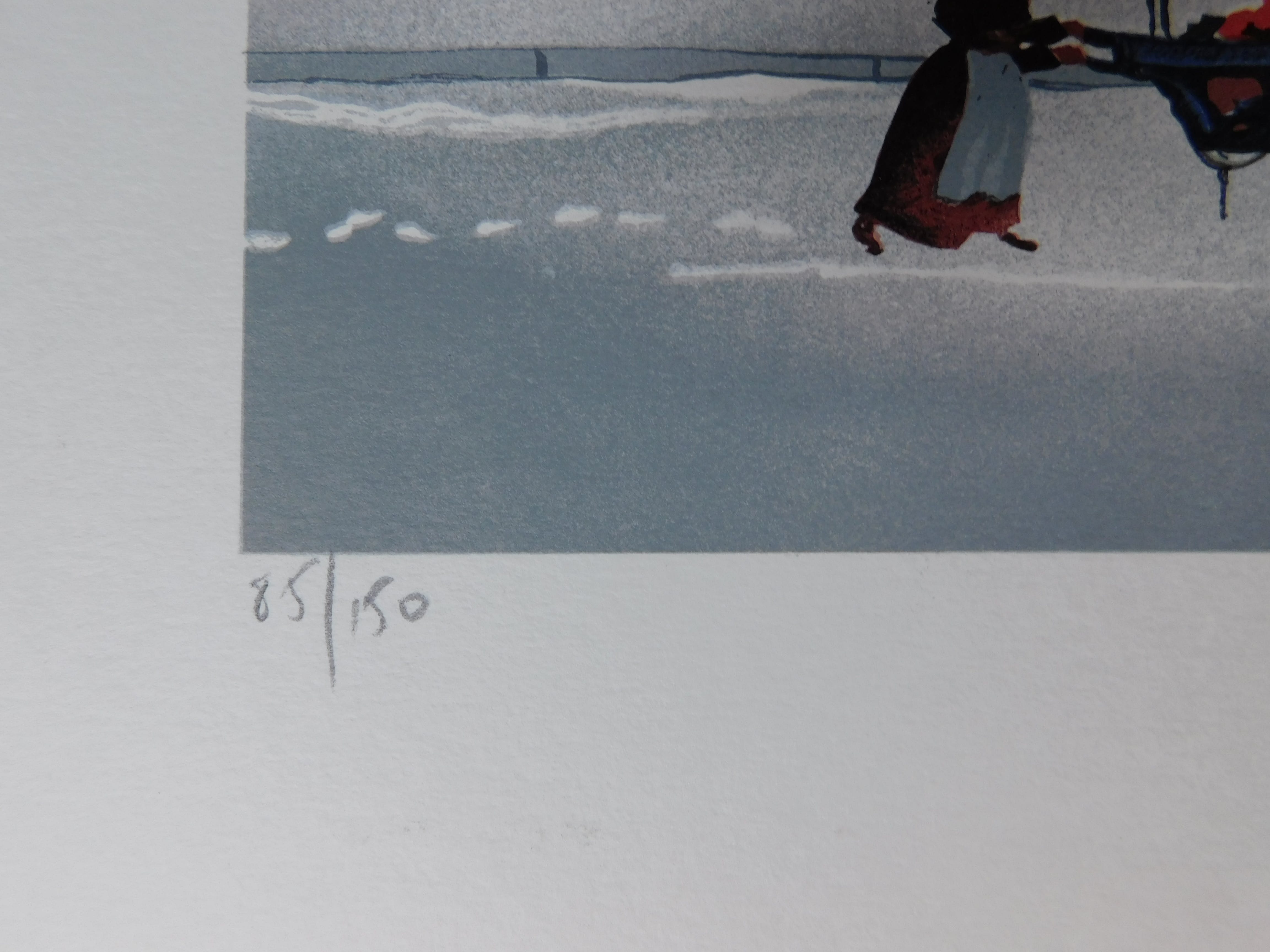 Michel Delacroix - La Neige sur la Seine kopen? Bied vanaf 80!