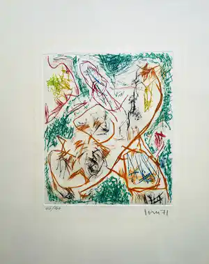 Asger Jorn - Tarotaumagie Offusquée vendu pour 540€ !