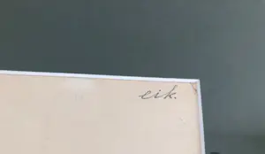 Gretha Pieck - studie van een eikenblad kopen? Bied vanaf 100!