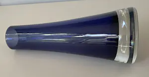 Krosno Glass S.A. - Dikwandige paarse glazen vaas kopen? Bied vanaf 32!