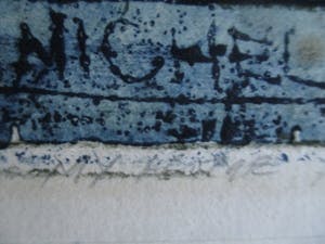 Michel van Overbeeke - ets "My home is my love" kopen? Bied vanaf 40!