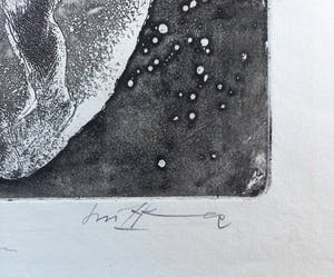 Willem Snitker - Foetus, aquatint ets kopen? Bied vanaf 40!