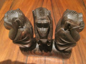 Curiosa - Amsterdamse School: Apen Horen-Zien en Zwijgen. kopen? Bied vanaf 60!