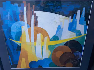 Frits Vogel - Zeefdruk :Moderne Compositie kopen? Bied vanaf 150!