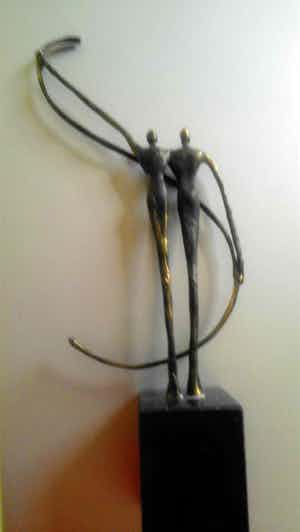 Brons (Onbekend) - Samen iets te vieren verkocht voor € 39!