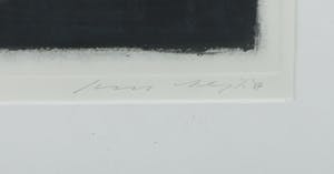Kees Slegt - Ets en aquatint, Abstracte compositie - Ingelijst kopen? Bied vanaf 35!