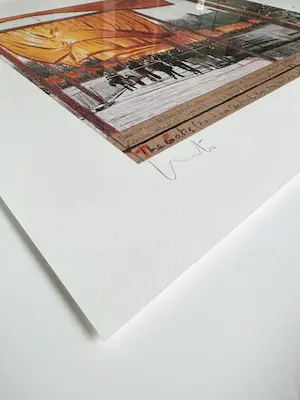 Christo - The Gates XXVI, offset color litho, Signed kopen? Bied vanaf 300!